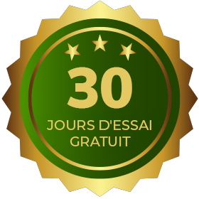 30 jours D'ESSAI GRATUIT